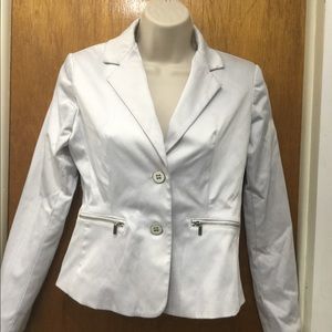 NY&C modern white jacket.